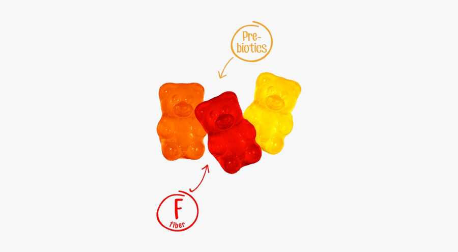 Gummy Bear Clipart Counting Fiber Bears Free Transparent - Gummy Bear, Transparent Clipart