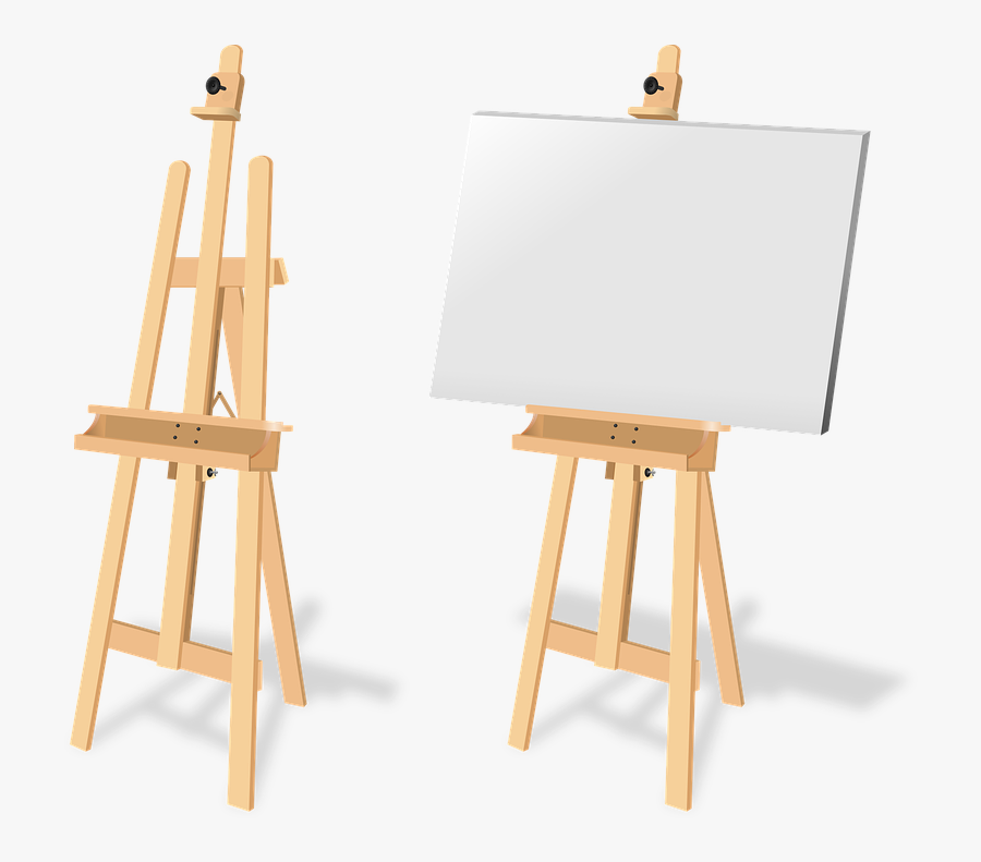 Art Easel Png - Tripode De Pintura, Transparent Clipart
