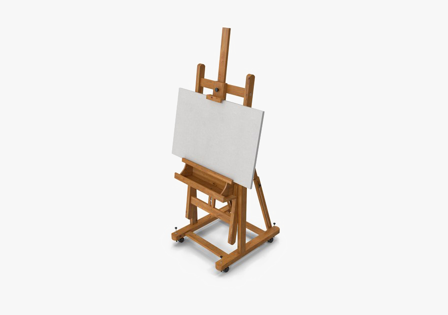 Easel Png File - Folding Chair, Transparent Clipart