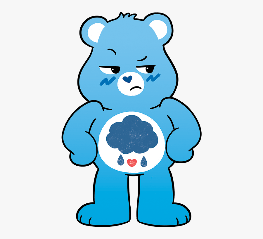 Grumpy Bear Clipart , Png Download - Care Bears Unlock The Magic Grumpy Bear, Transparent Clipart