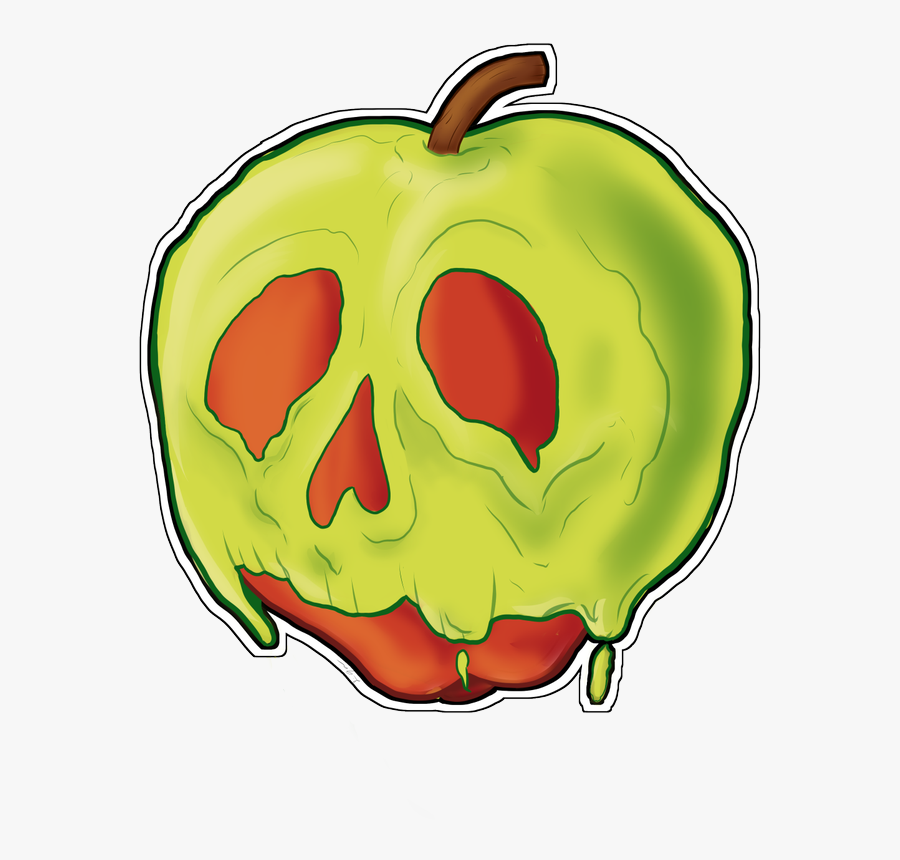#apple #poisonapple #art Just A Quick Draw Of The Poison - Poison Candy Apple Clipart, Transparent Clipart