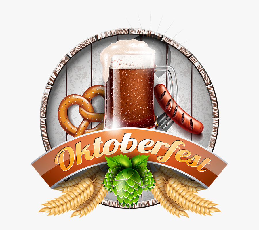 Oktoberfest Bier, Transparent Clipart