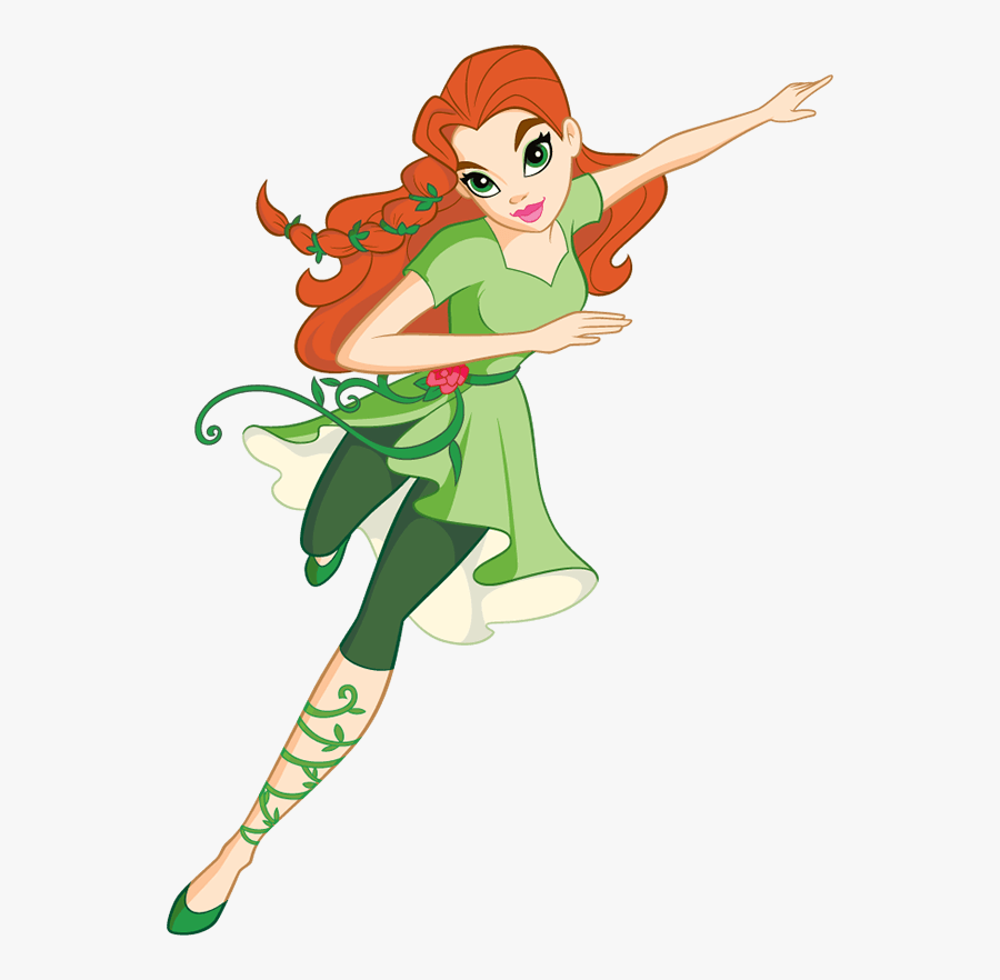 Cute Cosplay Material - Poison Ivy Dc Superhero Girls, Transparent Clipart