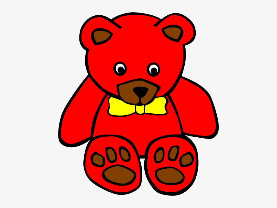 Teddy 5 Clip Art - Stuffed Animal Clipart Black And White, Transparent Clipart