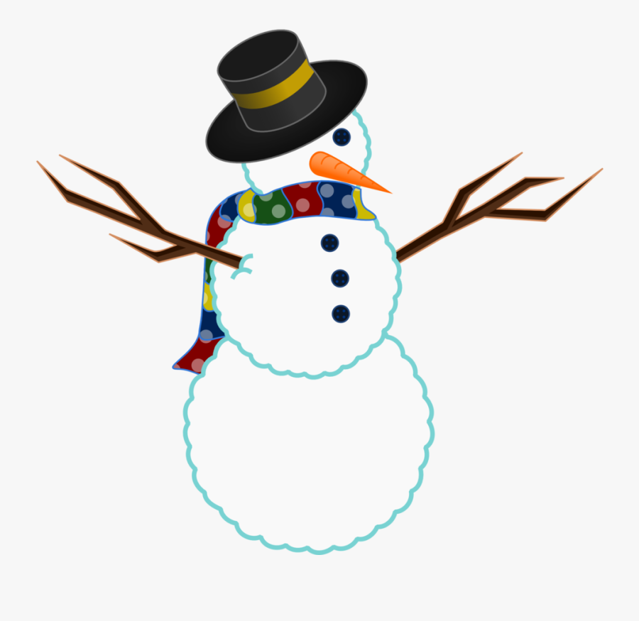 Public Domain Clipart Snowman - Free Clip Art Snowman, Transparent Clipart