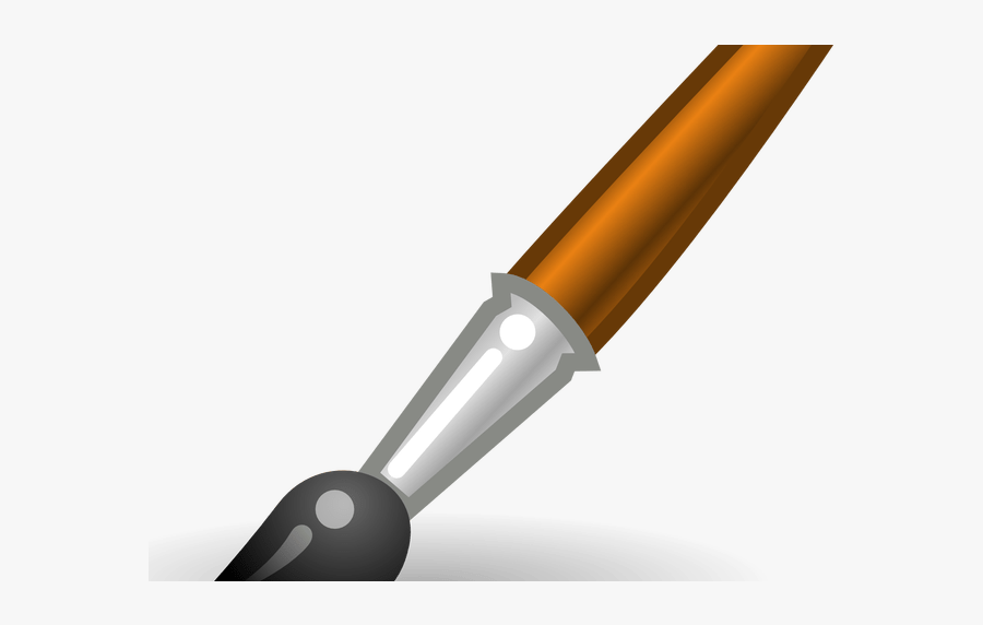 Paint Brush Clip Art - Brush Tool In Paint, Transparent Clipart