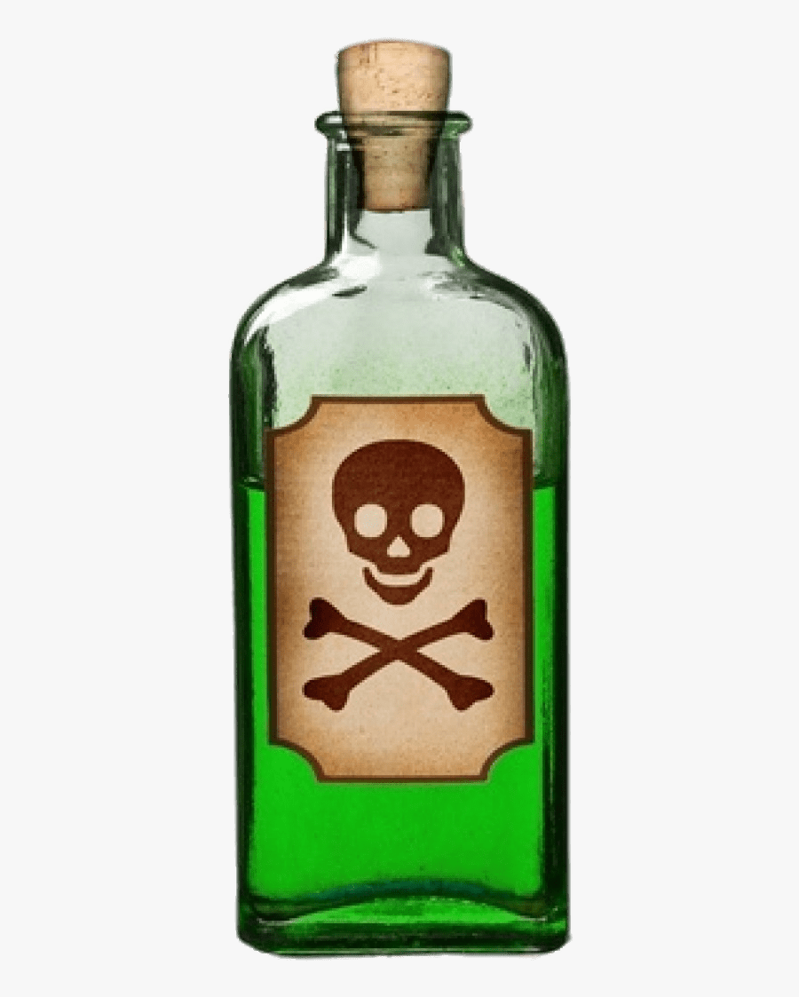 Clip Art Poison Png - Bottle Of Poison Png, Transparent Clipart