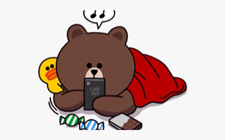 Line Friends Transparent Background, Transparent Clipart