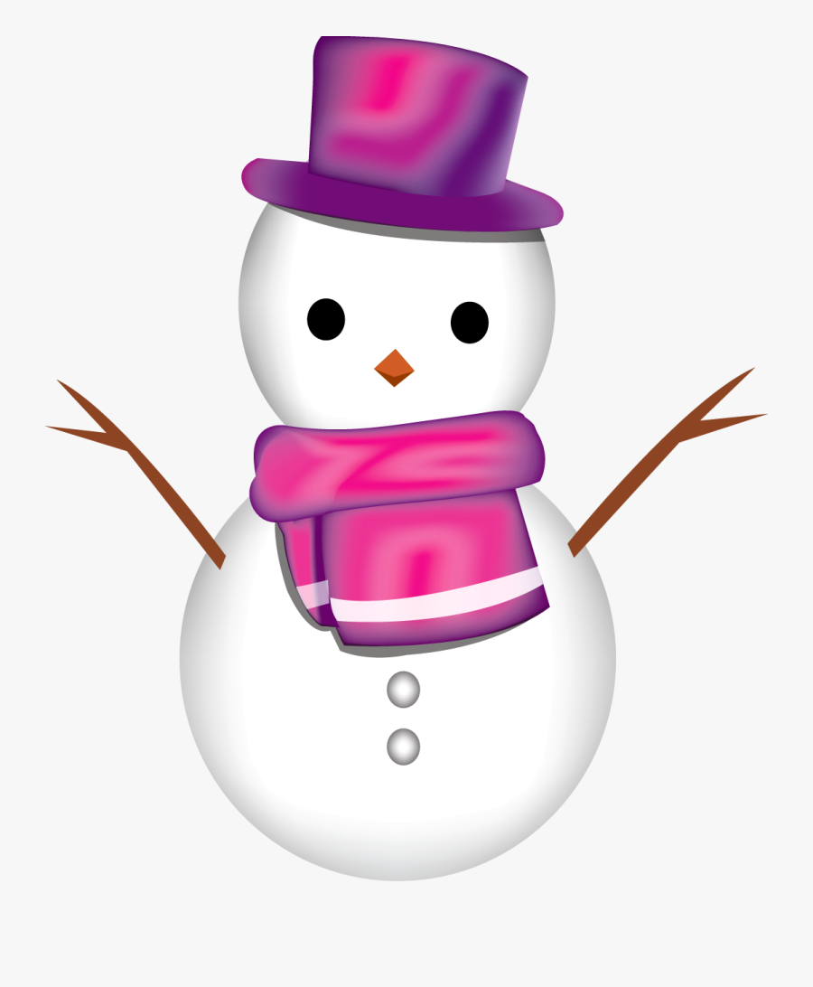 Snowman Clipart Transparent Background Banner Free - Transparent Background Snowman Clipart, Transparent Clipart