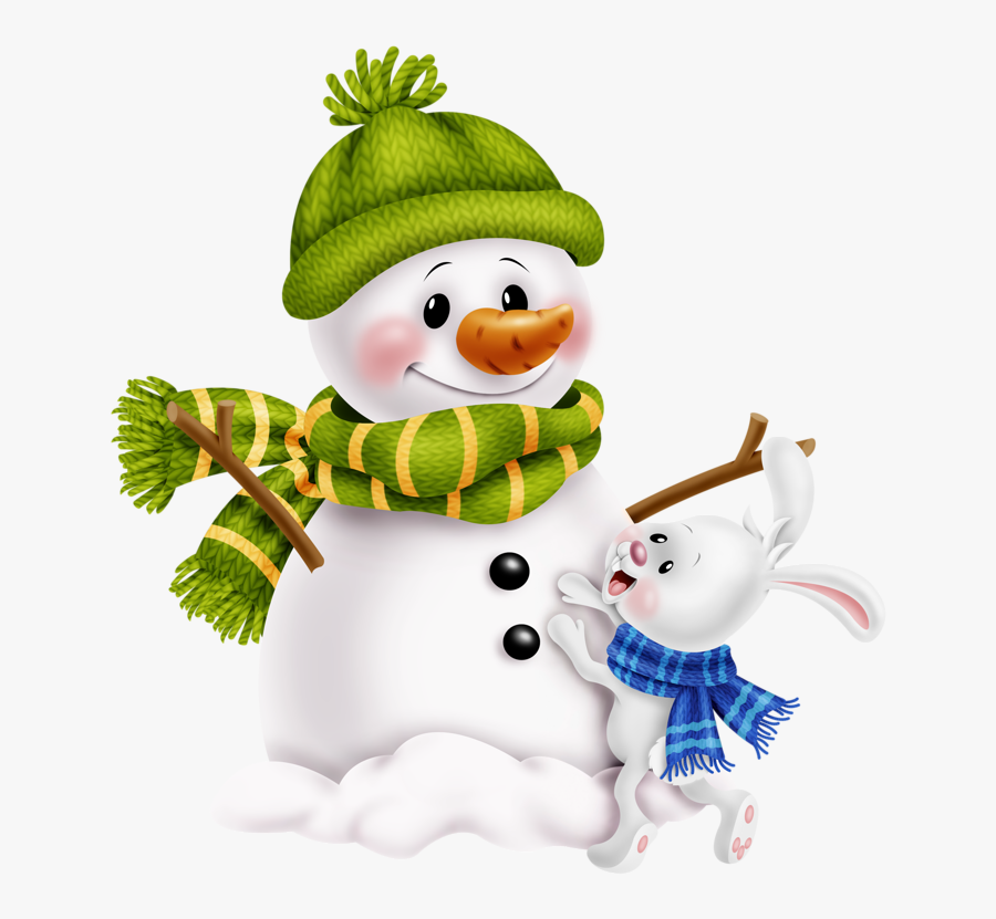 Snowman Png Transparent - Bonhomme De Neige Noel, Transparent Clipart