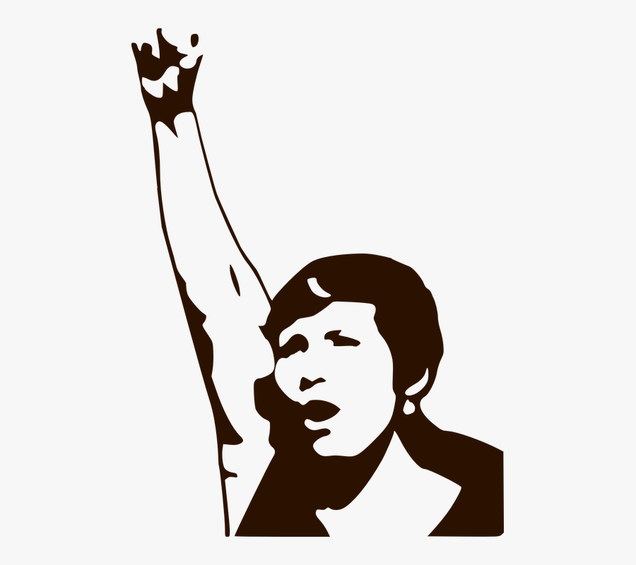 Free Vector Graphic Protest Demonstrate Demonstration - Clipart Woman Power, Transparent Clipart
