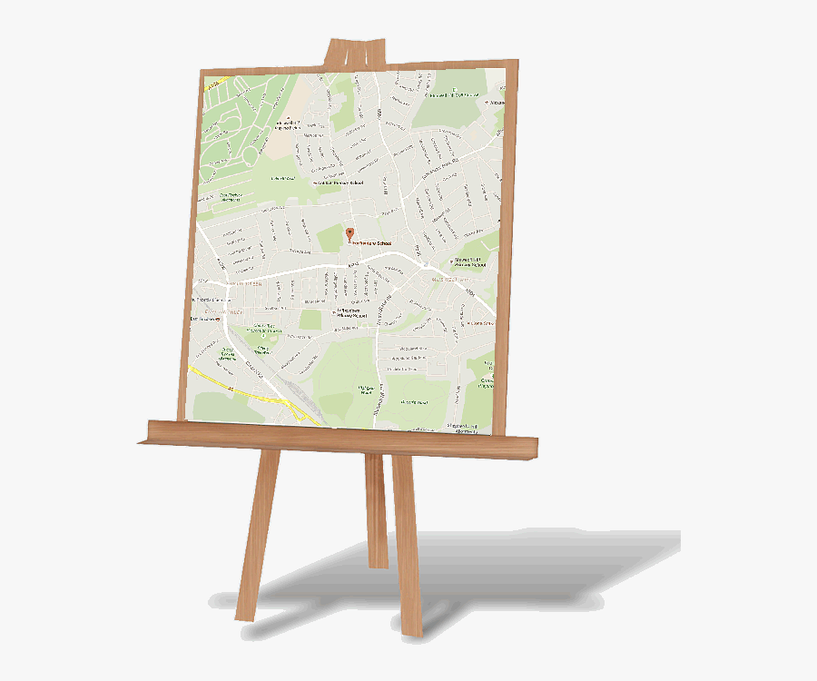 Contact Us Google Maps - Whiteboard, Transparent Clipart