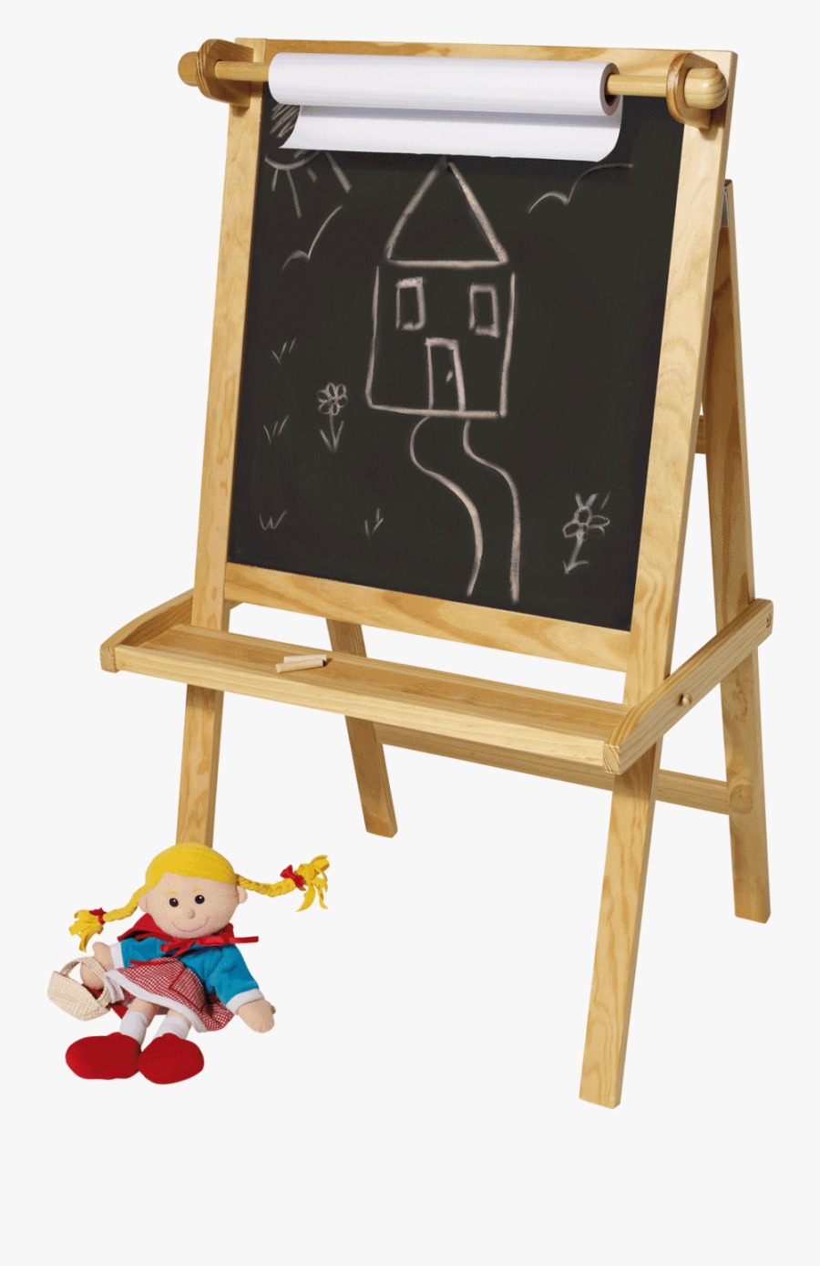 Transparent Easle Png - Blackboard, Transparent Clipart