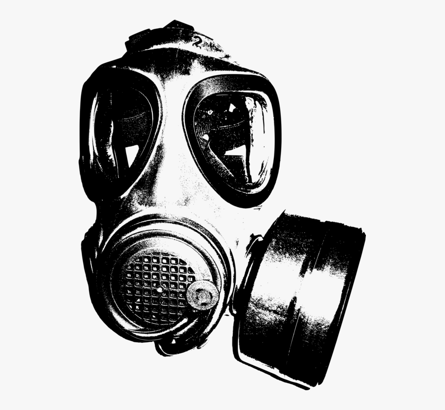 Transparent Gas Mask Png - Gas Masks Clip Art, Transparent Clipart