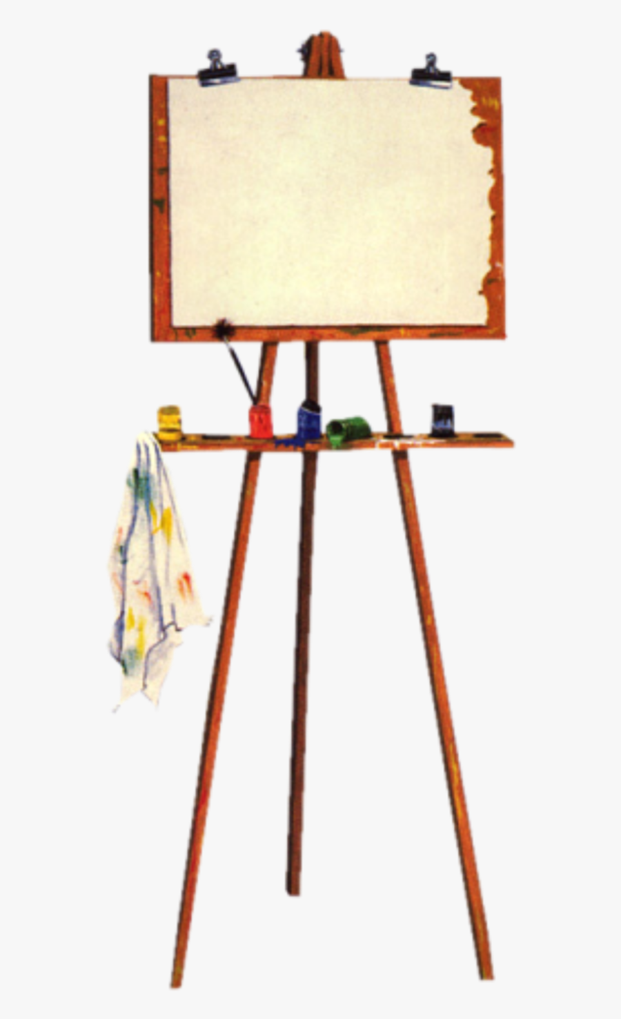 #easel #painter #retro #vintage #freetoedit - Plywood, Transparent Clipart