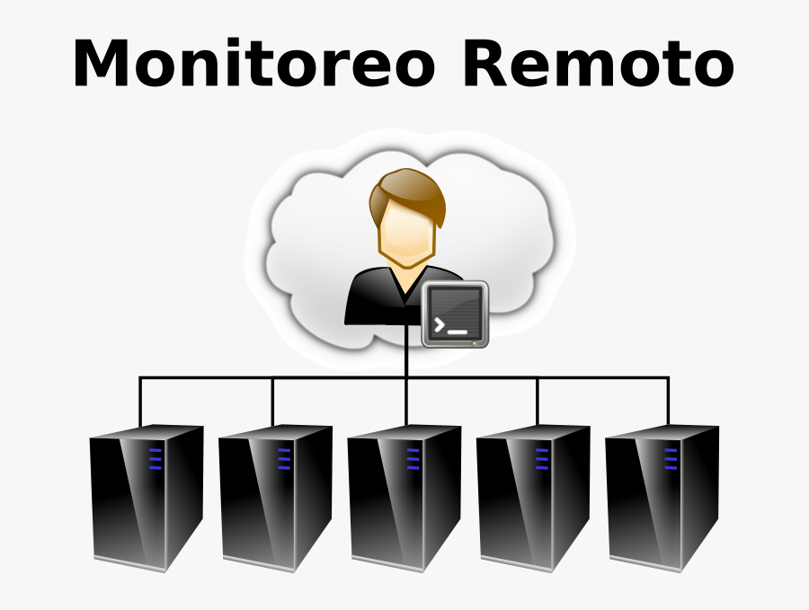 Remote Admin - Cartoon Cloud, Transparent Clipart