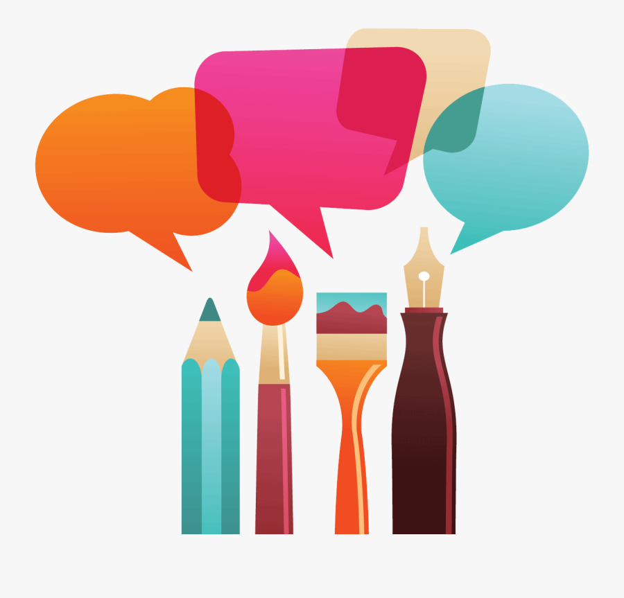 Transparent Crafting Clipart - Two People Asking Questions, Transparent Clipart