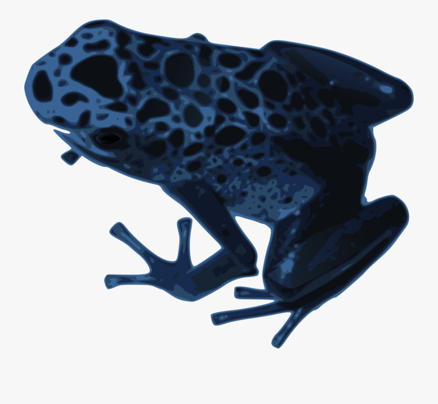 Azureus Frog - Blue Frog Png, Transparent Clipart