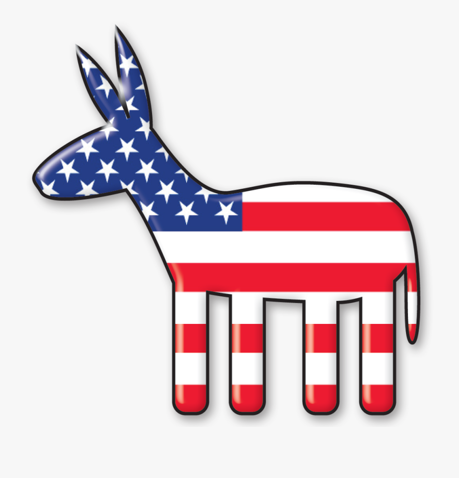 Democratic Candidates On The Polling Bubble Are Fighting - Demokratická Strana Usa, Transparent Clipart