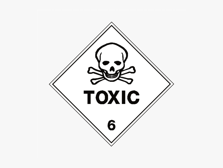 Transparent Toxic Sign Png - Toxic Gases Sign, Transparent Clipart