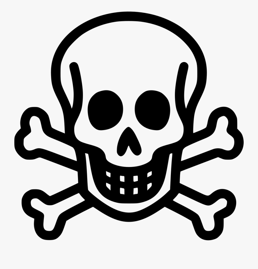 Poison Skull - Poison Icon Png, Transparent Clipart