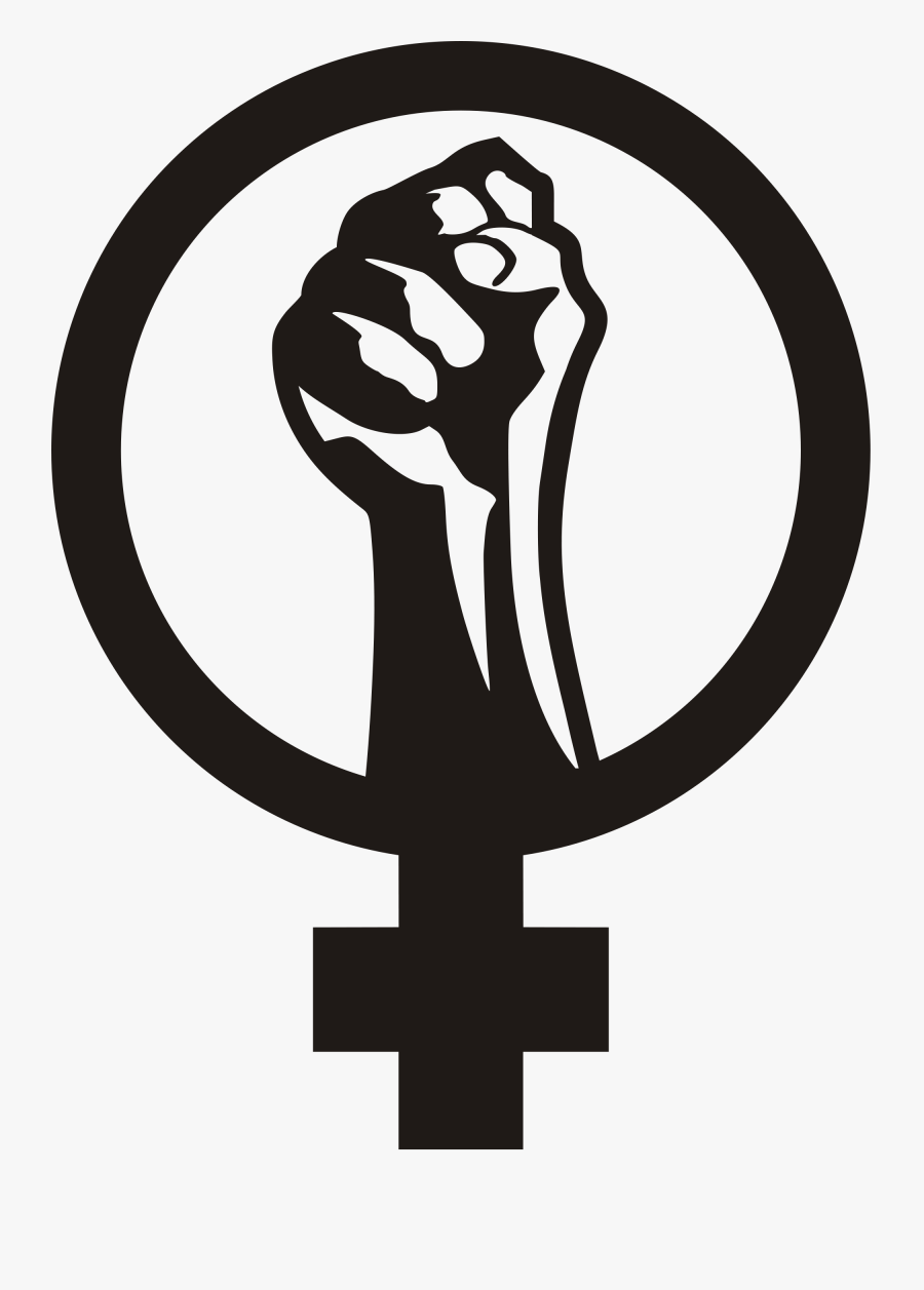 Picture Transparent Library The Power Of Femininity - Feminism Svg, Transparent Clipart