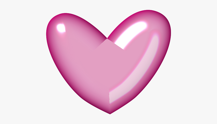 Purple Heart Clipart - Pink Heart Clipart Transparent Background, Transparent Clipart