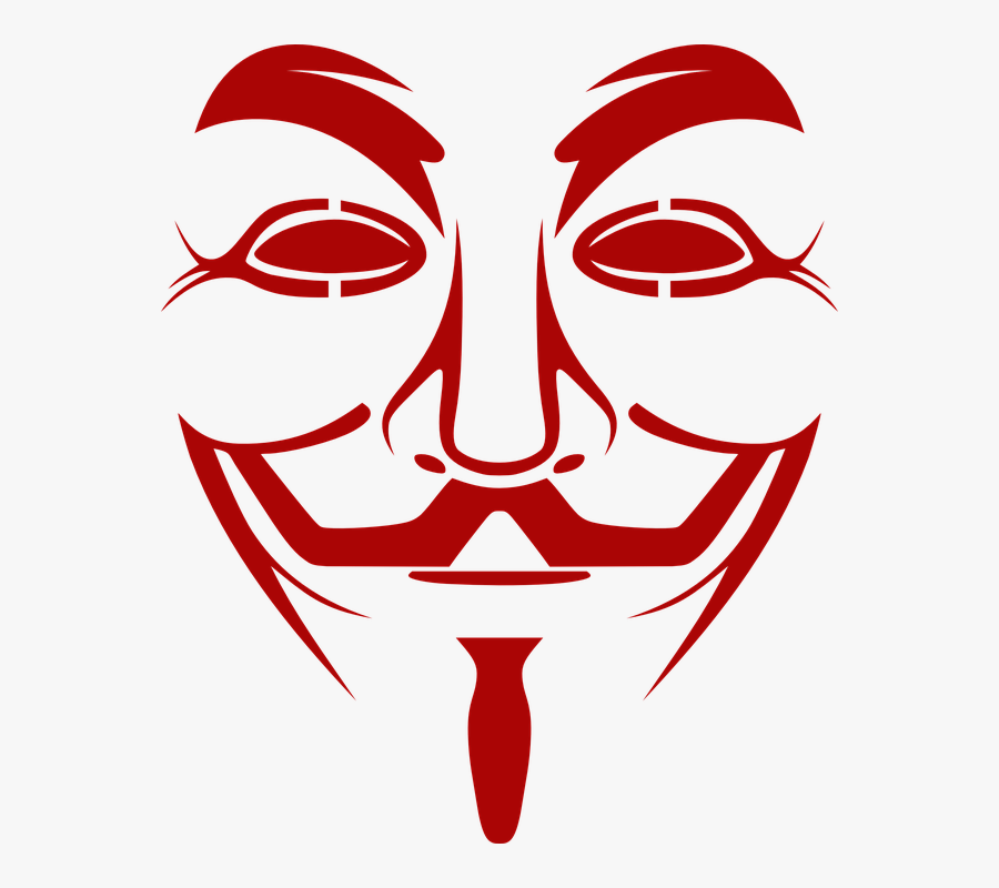 Guy Fawkes, Mask, Anonymous, Protesting, Protesters - Guy Fawkes Mask, Transparent Clipart