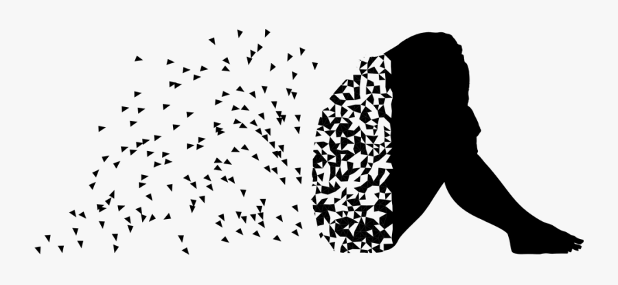 Mental Health Silhouette Png, Transparent Clipart