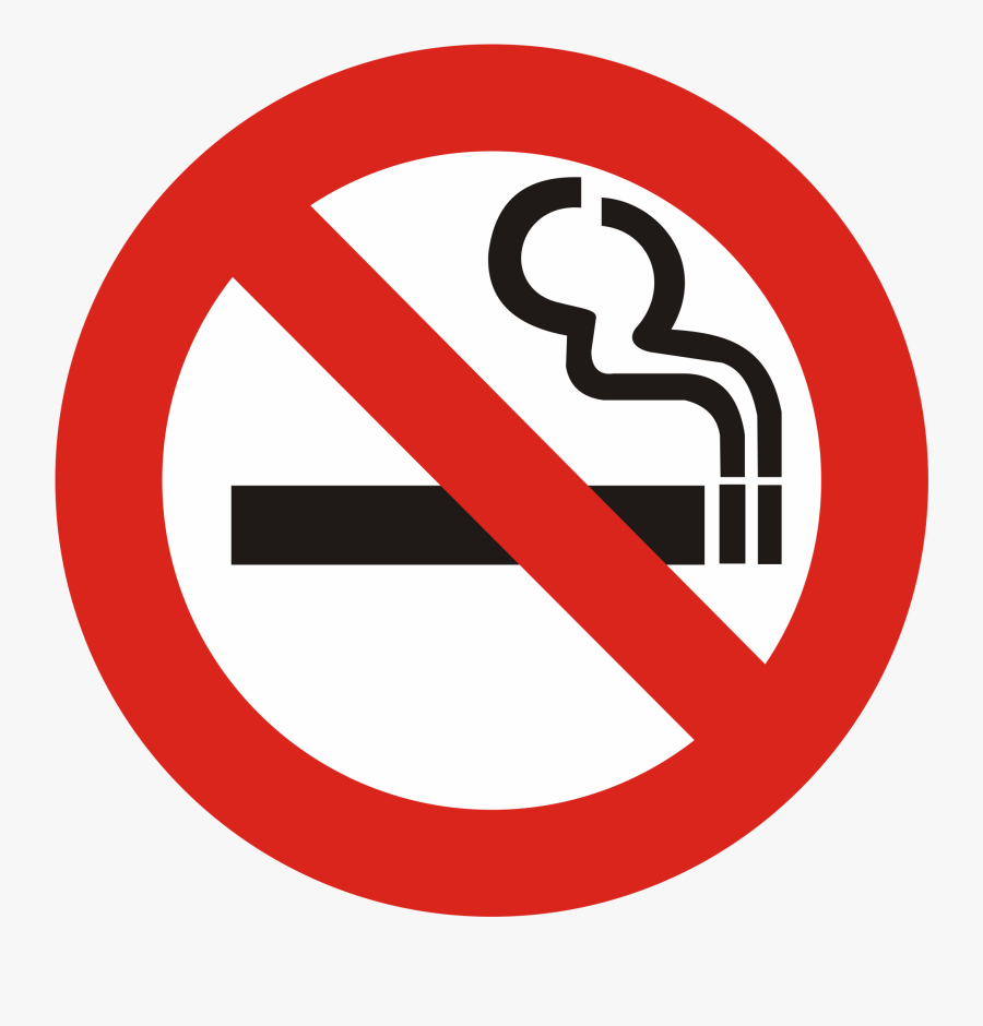 For Healthcare Providers - Smoking Sign, Transparent Clipart