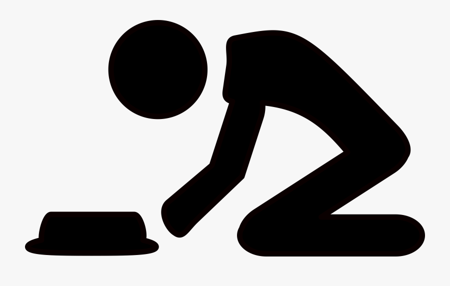 Clip Art Poverty Images - Person Kneeling Clipart, Transparent Clipart