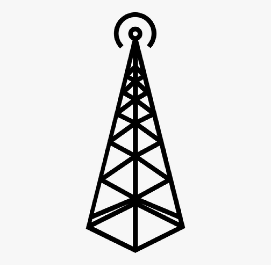 Cell Phone Tower Drawing , Free Transparent Clipart