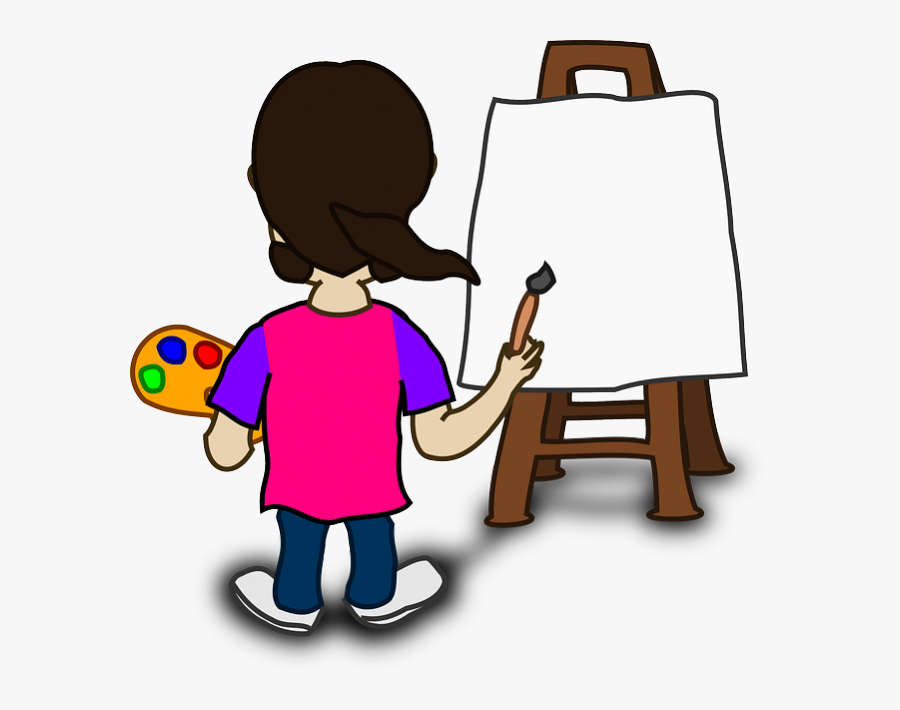Painter Clipart, Transparent Clipart