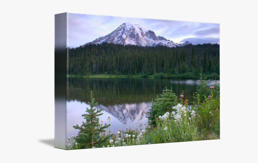 Clip Art At Lake By Patricia - Reflection Lake, Transparent Clipart