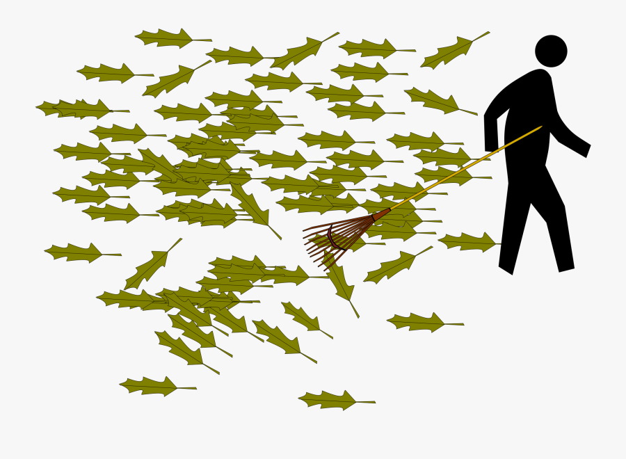 Pedestrian Raking - Illustration , Free Transparent Clipart - ClipartKey