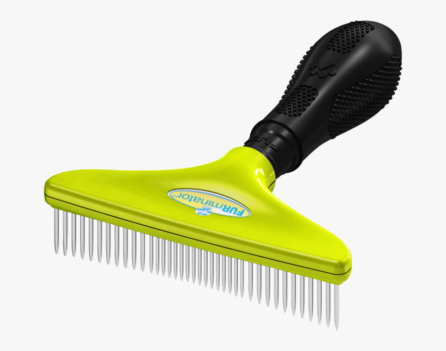 Transparent Rake Png - Deshedding Brush, Transparent Clipart