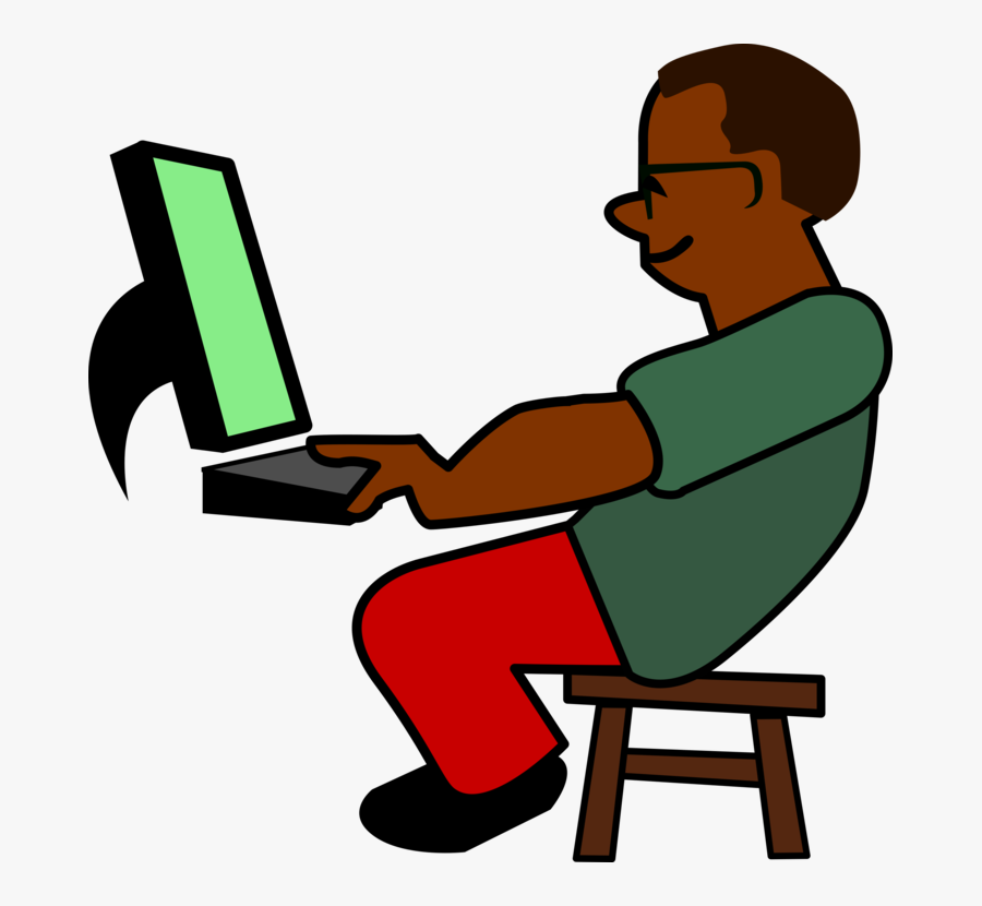 Human Behavior,sitting,area - Programmer Clipart, Transparent Clipart