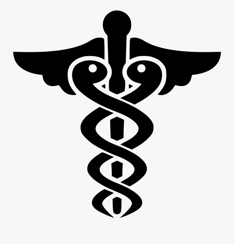 Transparent Healthcare Caduceus - Medicine, Transparent Clipart
