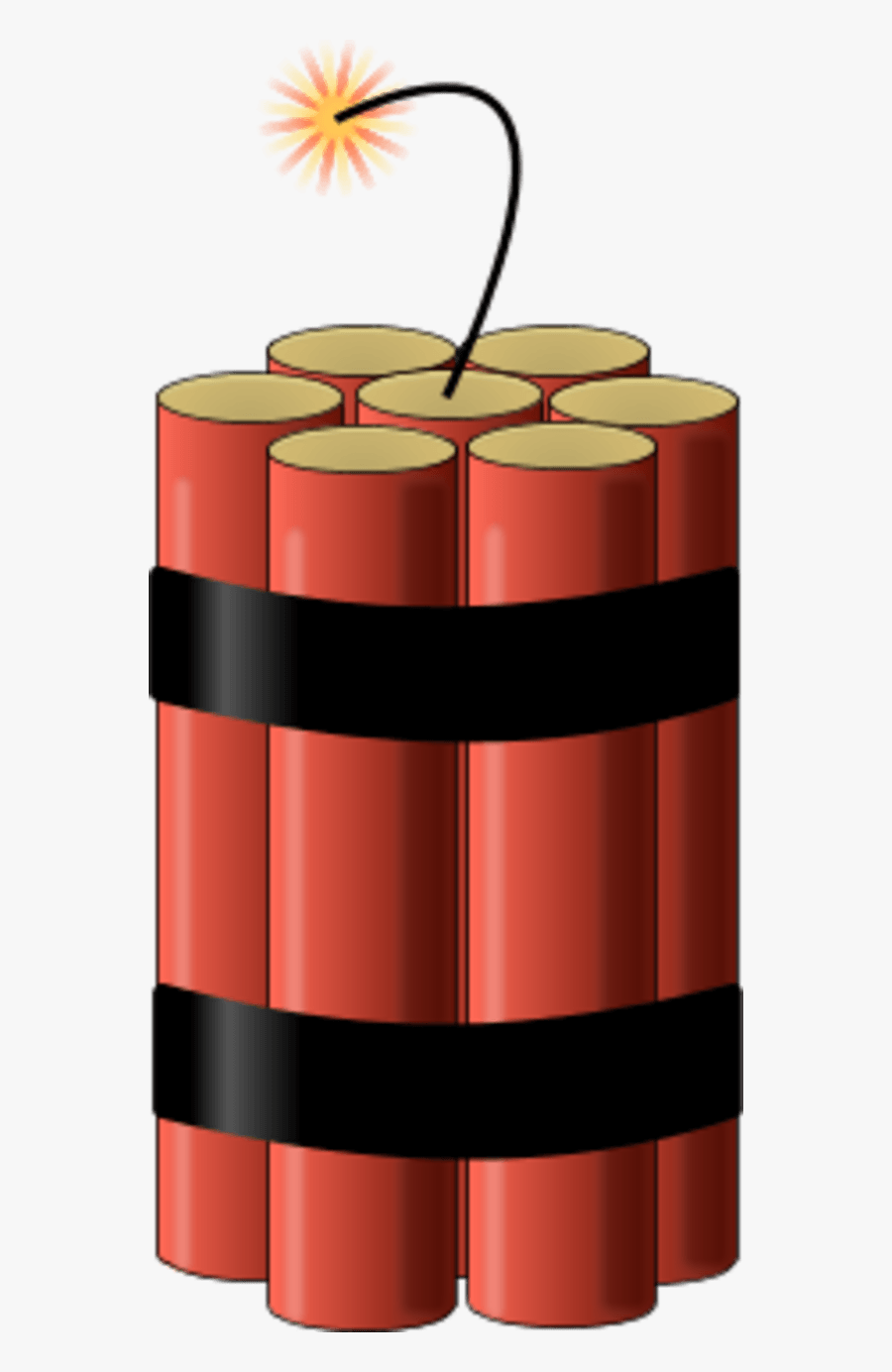 Dynamite With A Lit Fuse - Dynamite Clipart Png , Free Transparent ...