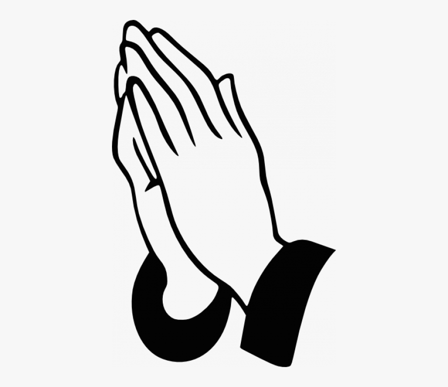 Clip Art Prayer Hand, Transparent Clipart