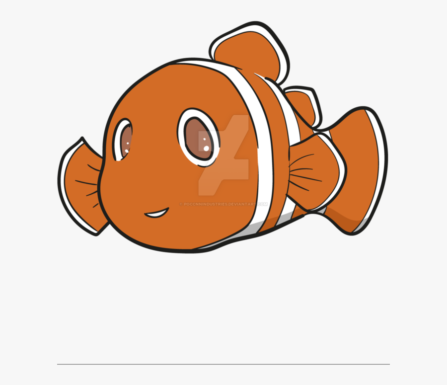 Drawing Nemo Clown Fish Transparent Png Clipart Free - Cartoon, Transparent Clipart