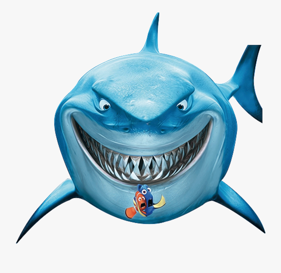 Clip Art Shark From Finding Nemo - Big Shark Eating Little Fish, Transparent Clipart