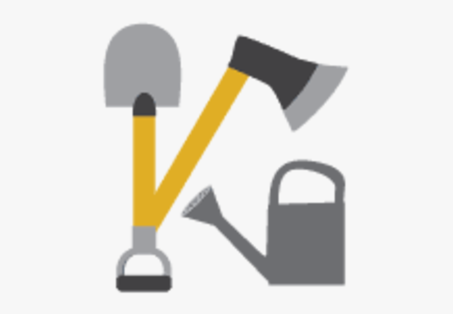 Garden Tools Icon Png, Transparent Clipart