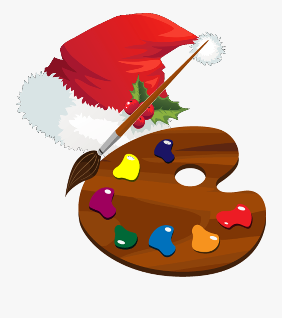 Art Cset Clipart , Png Download - Paint Pallet Clip Art, Transparent Clipart