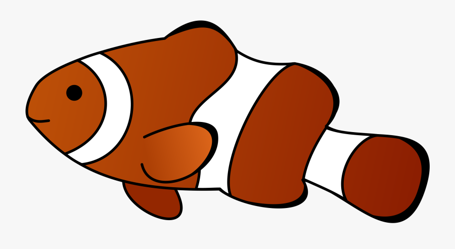 Clownfish Cartoon, Transparent Clipart