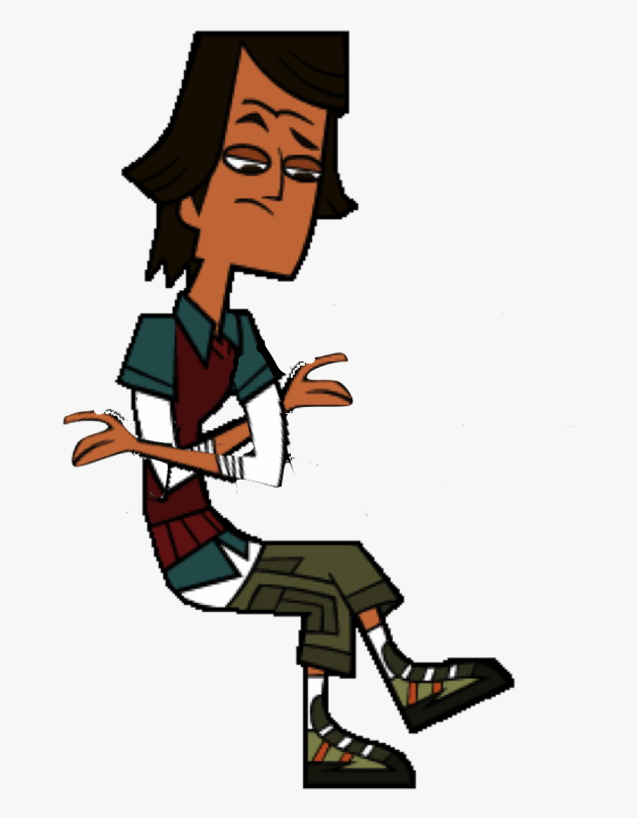 Image Noah Sit Png Total Drama Community Ⓒ - Total Drama Alejandro X Noah, Transparent Clipart