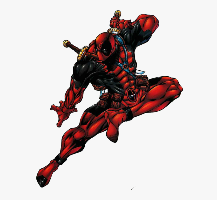 Deadpool Render Png - Deadpool Png Comic, Transparent Clipart