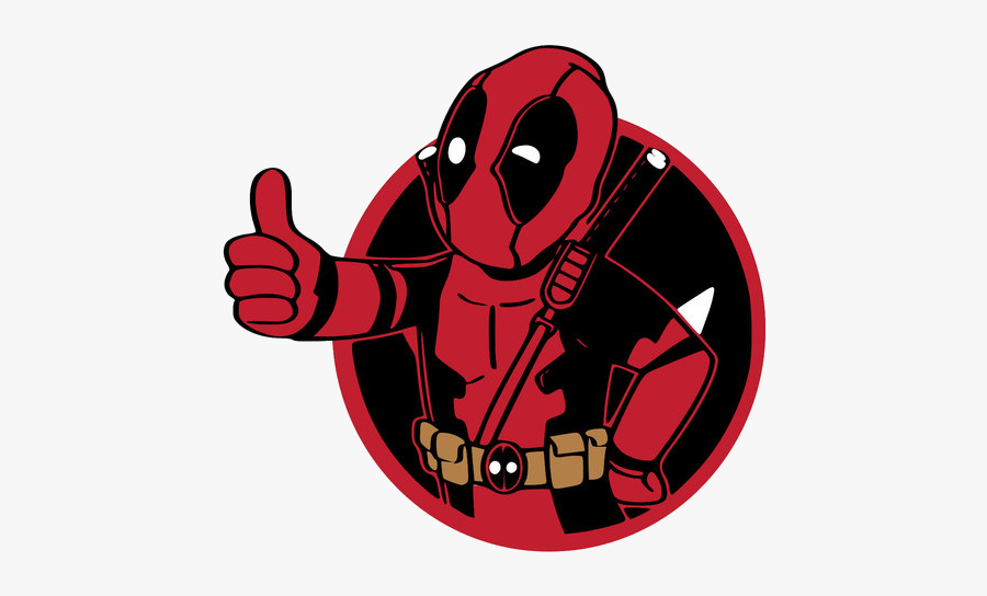 Deadpool Graphics Design Dxf Eps Cdr Ai Pdf Vector - Illustration, Transparent Clipart
