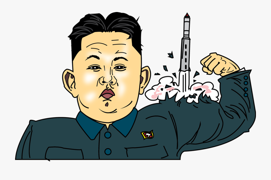 From Where I Sit, He Appears Insane - Kim Jong Un Clip Art, Transparent Clipart