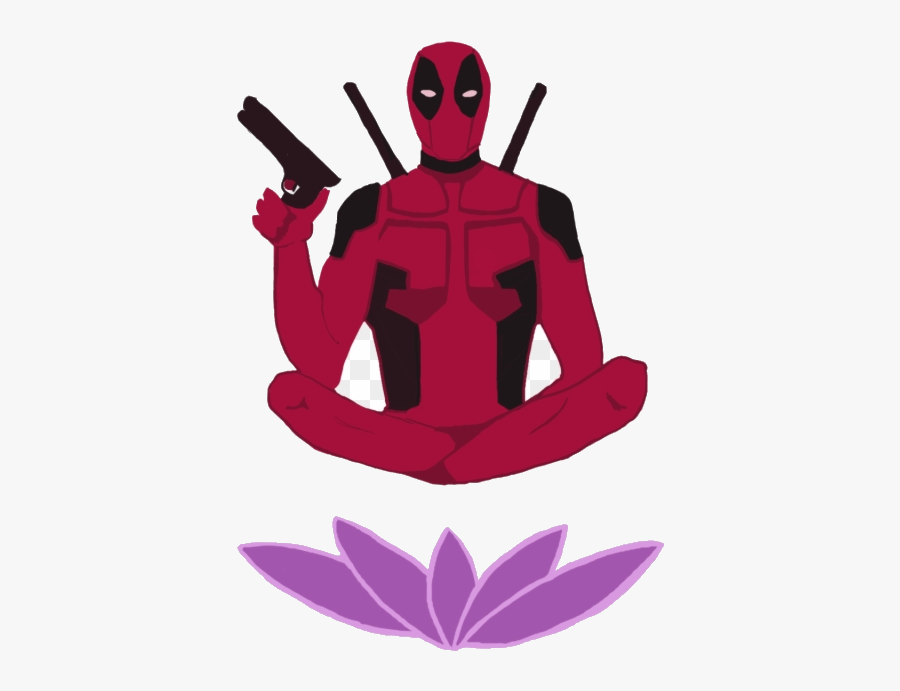 Deadpool Illustration By Kimberly Decker Clipart Transparent - Deadpool, Transparent Clipart